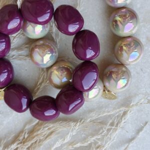 Plum Pearls